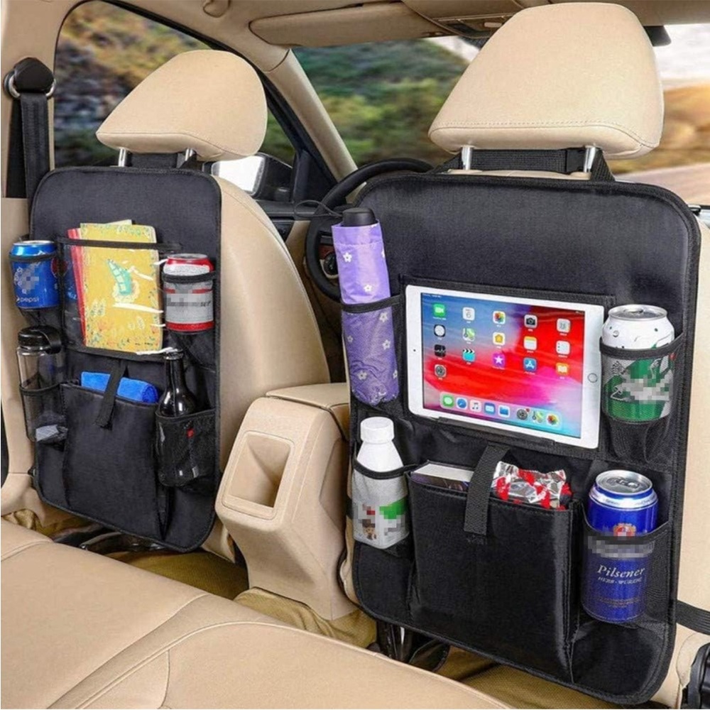 Car Seat Back Organizer with Tablet Holder (pack of two sold together)